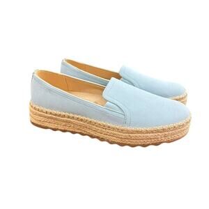 Journee Women's Catalina Espadrilles, Sky Blue 7M.